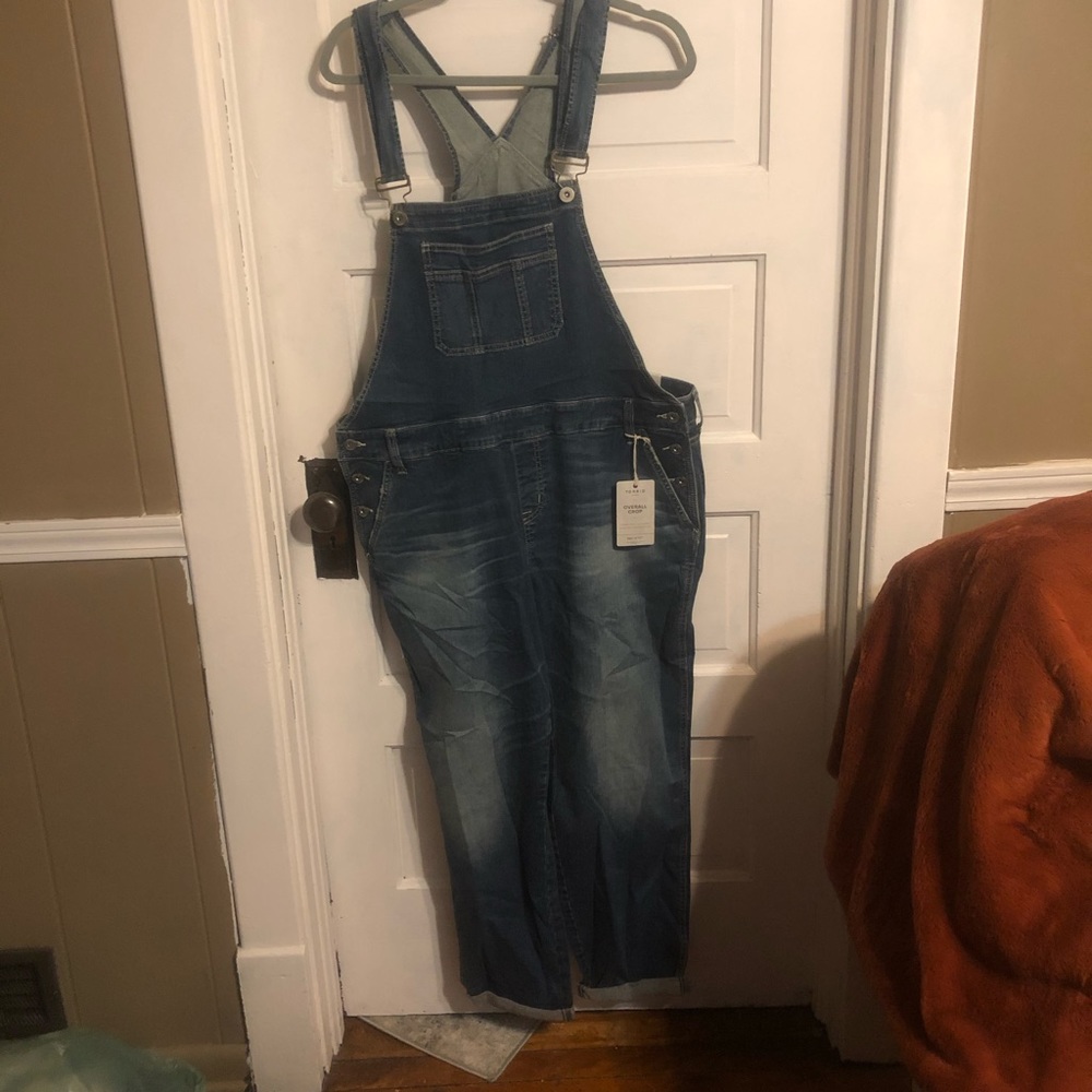Denim overalls